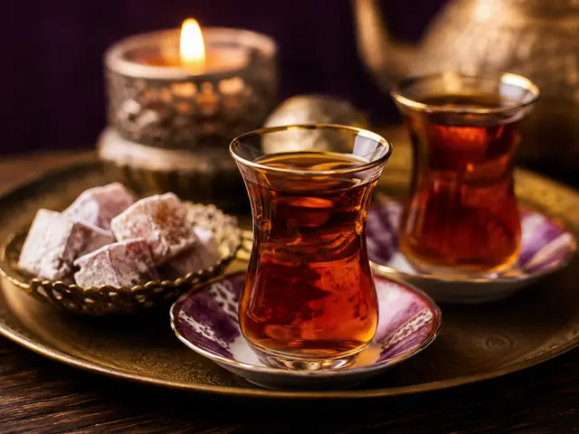 İnce belli bardakta çay ve lokum — Kağıthane, Masaj Salonun